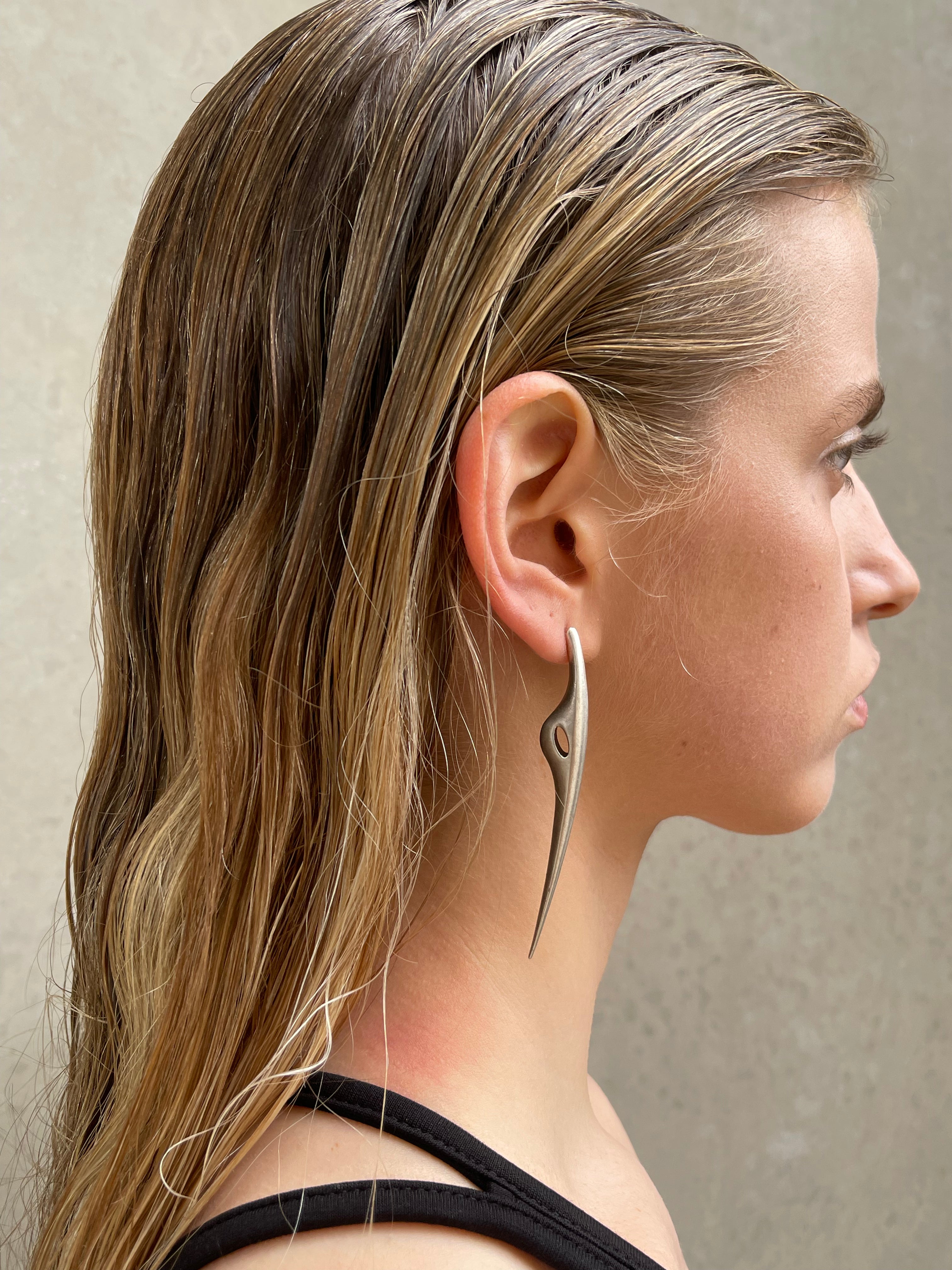 INSECT WING EARRING